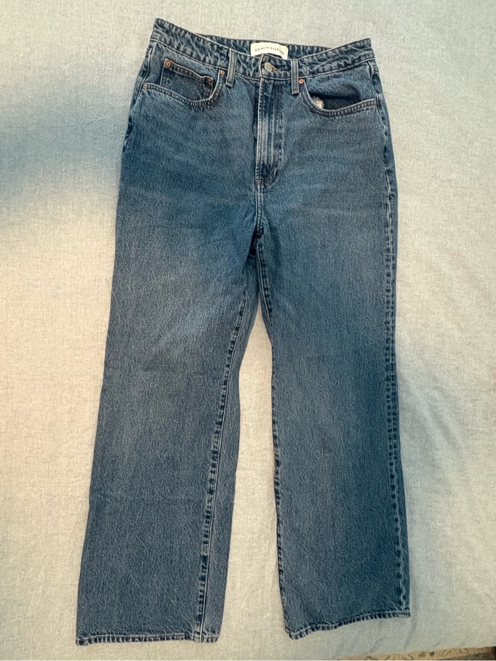 Denim Forum - The Farrah Curve Fit Hi Rise Wide